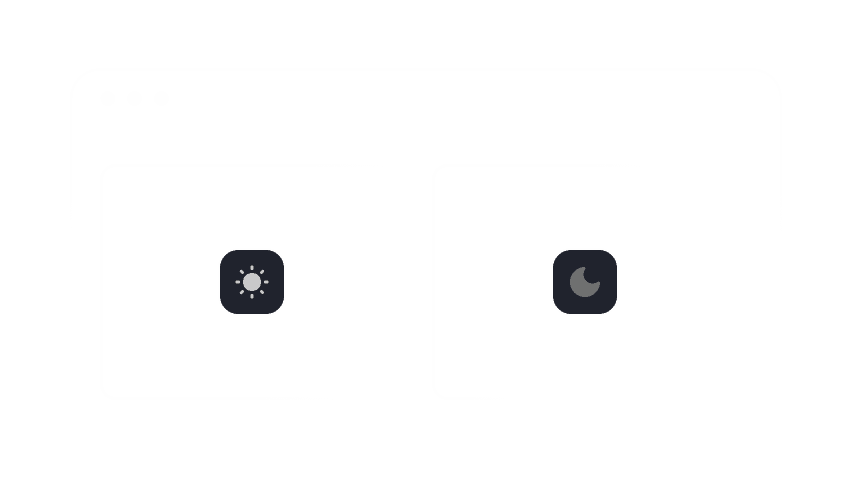 Light & Dark Themes Available